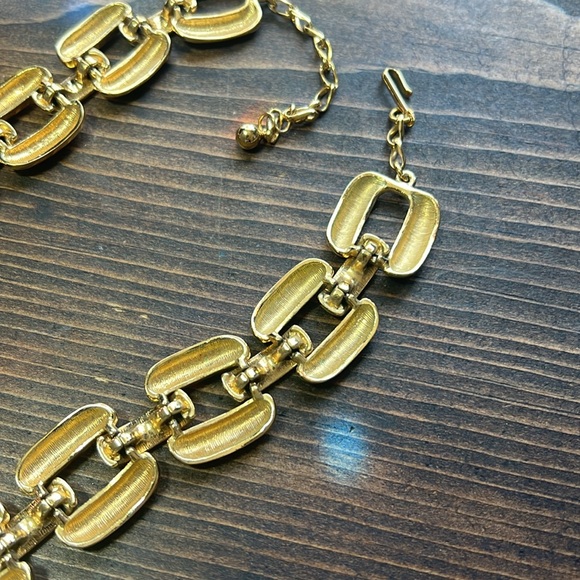Chunky Gold Link Necklace - Picture 11 of 13